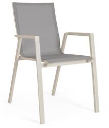 Bizzotto KRION szürke alumínium szék