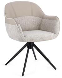 Bizzotto ISOTTA ezüst műbőr szék