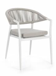 Bizzotto MILLOR fehér alumínium szék