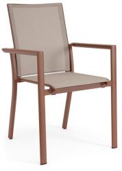 Bizzotto KONNOR taupe alumínium kerti szék