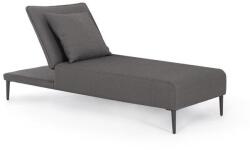 Bizzotto VIPER fekete alumínium napozóágy