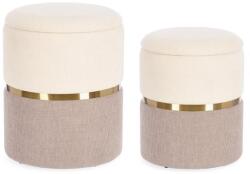 Bizzotto RADINKA bézs szövet puff