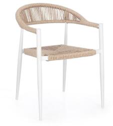 Bizzotto JANDIA fehér alumínium szék