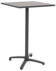 Bizzotto CLARET szürke alumínium étkezőasztal - dodo - 287 900 Ft