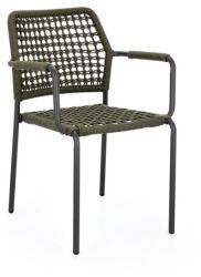 Bizzotto RAJADA taupe alumínium kerti szék