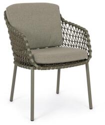 Bizzotto Homemotion IVISSA taupe acél kerti szék