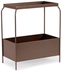 Bizzotto GODRIC barna fém éjjeliszekrény