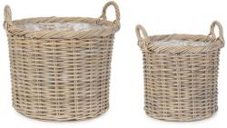 Bizzotto RANDY taupe rattan kosár