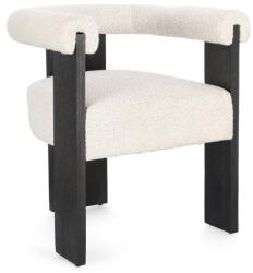 Bizzotto AGAPE törtfehér buklé szék