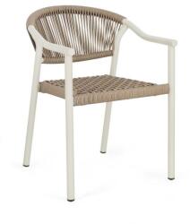 Bizzotto CANARIAS bézs alumínium szék