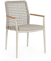 Bizzotto MADDOX ezüst alumínium szék