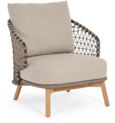 Bizzotto EULARIA ezüst tikfa fotel