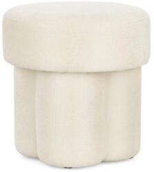 Bizzotto GLENDA törtfehér szövet puff