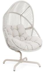 Bizzotto PALAWAN fehér acél fotel