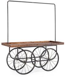 Bizzotto EXHIBITOR barna fa tálalókocsi