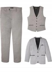 Bonprix B. p. c Férfi Regular Fit Öltöny Mellény Plus Size VONAL__64