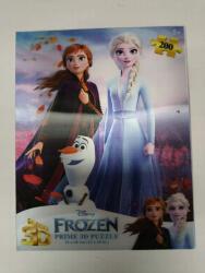 Prime 3D Grandi Giochi Frozen II 3D hatású puzzle, 200 db-os (PURO01000)