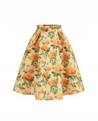 Shein Poliészterből Készült Bő Szabású Szoknya Új, Térd Alá Érő 38-AS