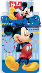 Disney Mickey Hello ágyneműhuzat 140×200cm, 70×90 cm (JFK012703) - ostore
