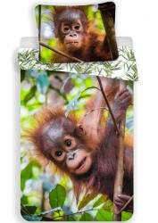 Állatok Orangután Jungle Joy ágyneműhuzat 140×200cm, 70×90 cm (JFK027257)