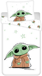Star Wars Baby Yoda ágyneműhuzat 140x200 cm, 70x90 cm