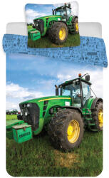 Jármű Traktor Green Field ágyneműhuzat 140×200cm, 70×90 cm