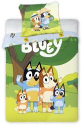 Bluey Family Snuggle ágyneműhuzat 140×200cm, 70×90 cm (BRM023543) - ostore