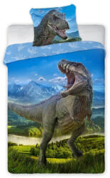 Dinoszaurusz T-Rex ágyneműhuzat 140×200cm, 70×90 cm (FRA598076) - ostore