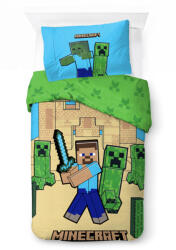 Minecraft Sand Castles ágyneműhuzat 140×200cm, 70×90 cm (BRM023277) - ostore