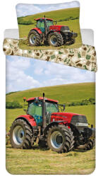 Jármű Traktor Red ágyneműhuzat 140×200 cm, 70×90 cm