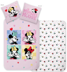 Minnie egér Disney Minnie Love & Laughter ágyneműhuzat 140×200cm, 70×90 cm