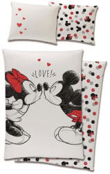 Mickey egér Disney Mickey Love ágyneműhuzat 140×200cm, 70x90 cm