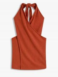 Bonprix Megkötős Vállpántos Felső, poliészter, elasztán, barna, 36/38