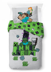 Minecraft Build and Explore ágyneműhuzat 140×200cm, 70×90 cm