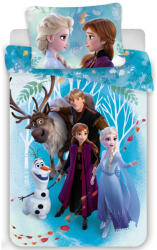 Jégvarázs Disney Jégvarázs Whispering Wind ágyneműhuzat 140×200cm, 70×90 cm