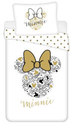 Minnie egér Disney Minnie Gold ágyneműhuzat 140×200cm, 70×90 cm