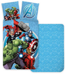 Bosszúállók Blue ágyneműhuzat 140×200cm, 70×90 cm