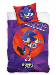 Sonic a sündisznó Purple ágyneműhuzat 140×200cm, 70×90 cm (CBX236022SONIC) - ostore