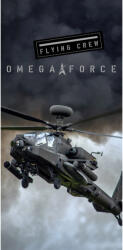 Jármű Helikopter Omega Force fürdőlepedő, strand törölköző 70x140cm (CBX201043TNL)