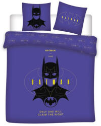 Batman Claim the Night dupla, kétszemélyes ágyneműhuzat 240×220cm, 65x65 cm
