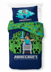 Minecraft Game Over Creepers ágyneműhuzat 140×200cm, 70×90 cm (BRM023185) - ostore