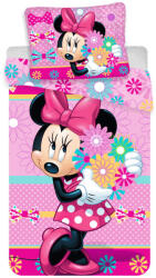 Minnie egér Disney Minnie Bouquet ágyneműhuzat 140×200cm, 70×90 cm