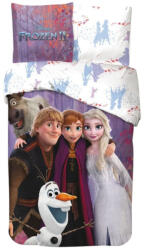 Jégvarázs Disney Jégvarázs Magic Team ágyneműhuzat 140×200cm, 65x65 cm