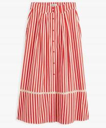 Bonprix B. p. c Csíkos Plus Size Maxi Szoknya CIPZÁRRAL__50