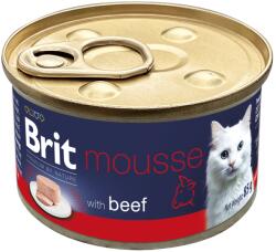 Brit Premium by Nature Cat Mousse with Beef 85 g