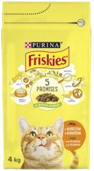 Friskies száraz macskatáp csirkés 4 kg