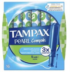 Tampax Pearl Compak szuper tampon applikátorral, 16 db (8001841300573)
