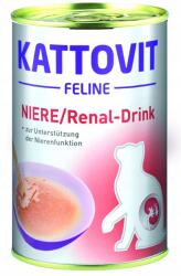KATTOVIT Renal-Drink csirke 135ml vesekárosodásban szenvedő macskák számára (4000158773715)