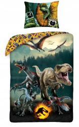 Halantex Ágyneműhuzat Dinoszauruszok Jurassic World dinoszauruszok pamut 140x200 70x90 (JW-9110BL)
