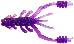 Reins Ring Shrimp 2" / #567 Lilac Silver & Blue Flake gumihal
